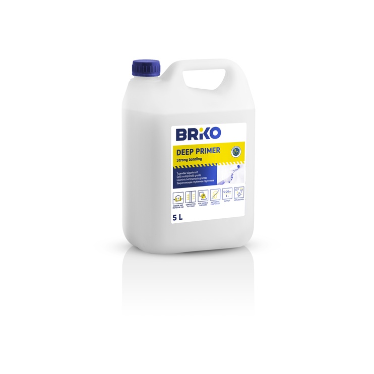 Грунт глубинная Briko, белый, 5 л