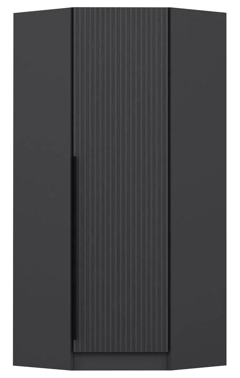 Riidekapp Kalune Design Kale Plus 210, antratsiit, 52 cm x 74 cm x 210 cm