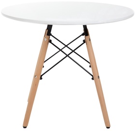 Обеденный стол Homla Tavolo, белый, 80 см x 80 см x 72 см