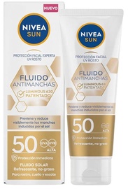 Saules aizsargājošs fluīds sejai Nivea Sun Antimanchas SPF50, 40 ml