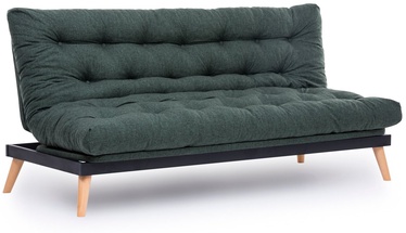 Dīvāns-gulta Atelier Del Sofa Saki, zaļa, 185 x 82 cm x 92 cm