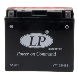 Akumulators Landport YT12B-BS, 12 V, 10 Ah, 140 A