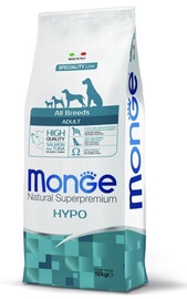 Kuiv koeratoit Monge Natural Superpremium Hypo, lõhe/tuunikala, 12 kg