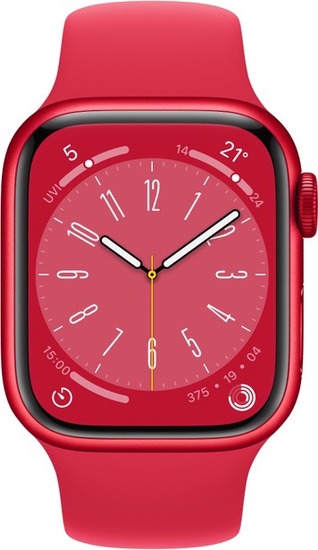 Умные часы Apple Watch Series 8 GPS 41mm Aluminum LT, красный