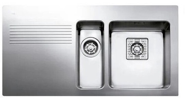 Раковина Teka Frame FR97SHLF 40180641, нержавеющей стали (поврежденная упаковка)