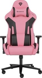 Spēļu krēsls Genesis Nitro 720, 50 x 62 x 46.5 - 53.5 cm, melna/rozā