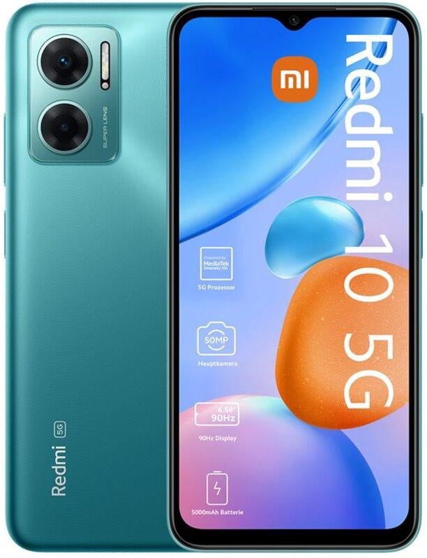 Mobilais telefons Xiaomi Redmi 10 5G, 64 GB, zaļa