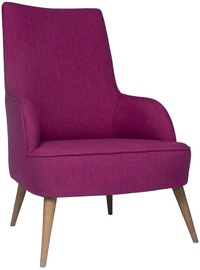 Atzveltnes krēsls Hanah Home Folly Island 558ZEN1130, violeta, 89 cm x 69 cm x 107 cm