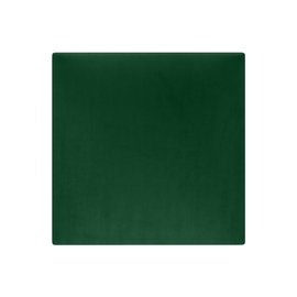 Dekoratīvais tekstila sienas panelis Mollis Basic Green, 30 cm x 30 cm x 3.7 cm