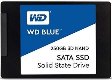 Жесткий диск (SSD) Western Digital Blue WDS250G2B0A, 2.5", 250 GB