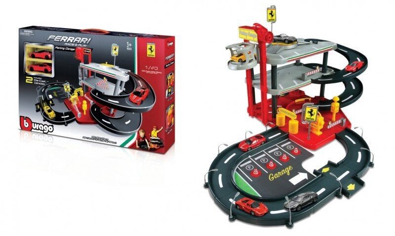 ferrari parking garage toy