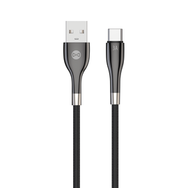Кабель Forever Sleek USB, USB Type C, 1 м, черный