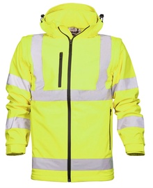 Рабочая куртка Ardon REF501 HI-VIZ REF501, желтый, полиэстер/эластан, M размер