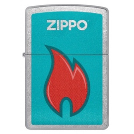 Tulemasin Zippo Flame 48495, sinine/hõbe