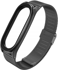 Ремешок Tech-Protect MilaneseBand Xiaomi Mi Band 5/6/7, черный