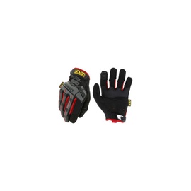 Cimdi pirkstaiņi Mechanix Wear M-Pact MPT-08-011, ādas imitācija, melna/pelēka, XL