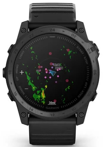 Viedais pulkstenis Garmin Tactix 7 Standard 010-02704-01, melna