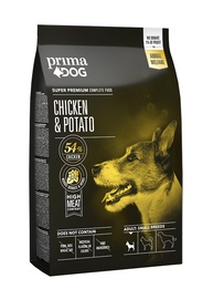 Sausā suņu barība CHICKEN-POTATO PRIMADOG, 4 kg