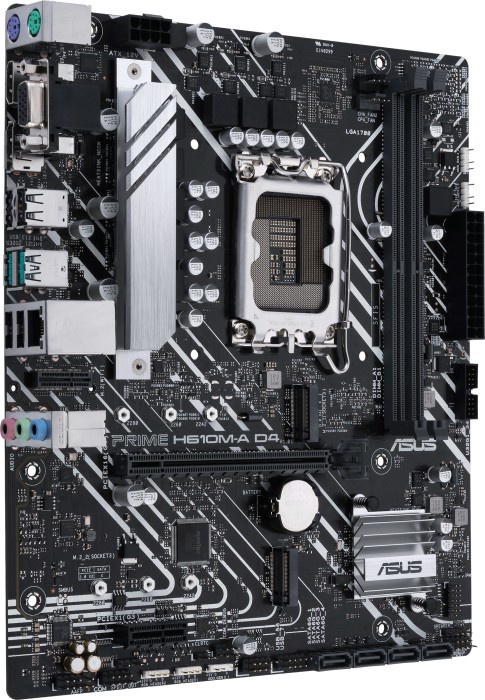 Mātesplate Asus PRIME H610M-A D4-CSM