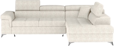 Kampinė sofa Eridano, smėlio, 202 x 275 cm x 88 cm
