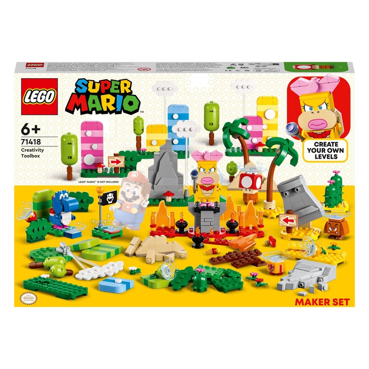 Konstruktors LEGO® Super Mario™ Radošuma veidošanas komplekts 71418, 588 gab.