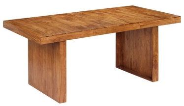 Söögilaud VLX Solid Acacia Wood 247491, pruun, 1800 mm x 900 mm x 750 mm