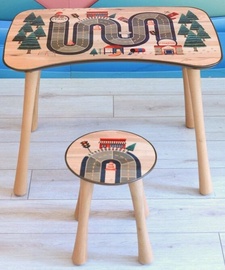 Lastetoa komplekt Kalune Design PSTE08-SET, puu
