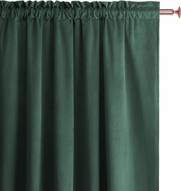 Ночные шторы Room99 Charmy, темно-зеленый, 140 см x 280 см