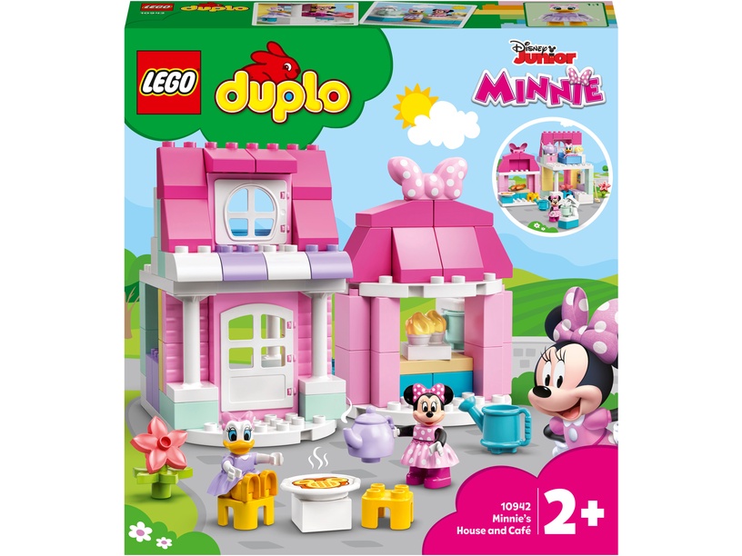 Konstruktors LEGO DUPLO® | Disney Mickey and Friends Minnijas māja un kafejnīca 10942, 91, gab.