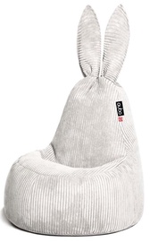 Sēžammaiss Daddy Rabbit Sugar Feel Fit, balta/gaiši pelēka