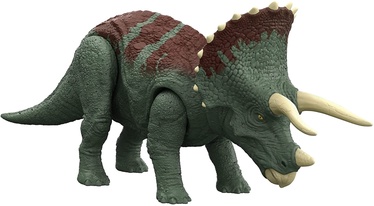 Rotaļlietu figūriņa Mattel Jurasic World Roar Strikers Triceratops HDX34, 33 cm
