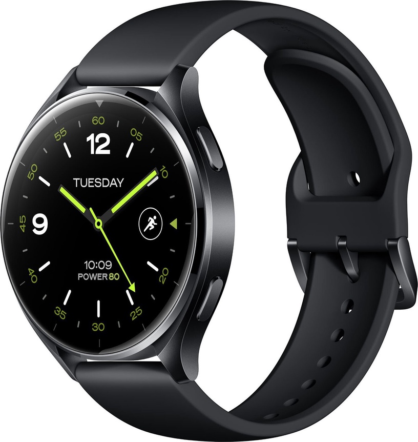 Viedais pulkstenis Xiaomi Watch 2, melna