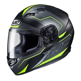 Motocikla ķivere Hjc CS15 Songtan, XL, melna/dzeltena