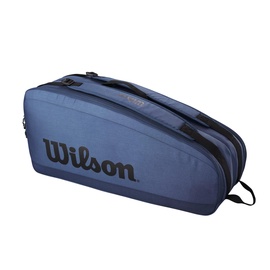 Спортивная сумка Wilson Tour 6 PK, синий/черный, 230 мм x 725 мм x 320 мм