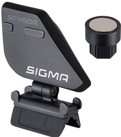 Jutiklis Sigma STS Wireless Cadence Sensor With Magnet COMP318, plastikas/metalas, juoda, 2 vnt.