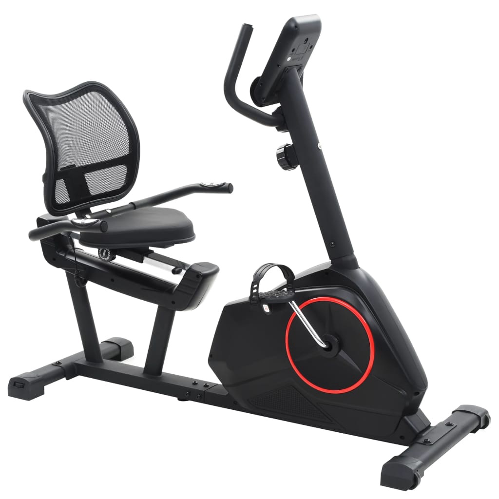 magnetic recumbent exercise bike