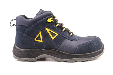 Apsauginiai batai vyrams Haushalt PEDMF8200, su aulu, be pašiltinimo, mėlyna/geltona, 46 dydis