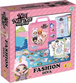 Radošais komplekts Lisciani Na! Na! Na! Surprise Fashion Diva 304-85088, daudzkrāsaina