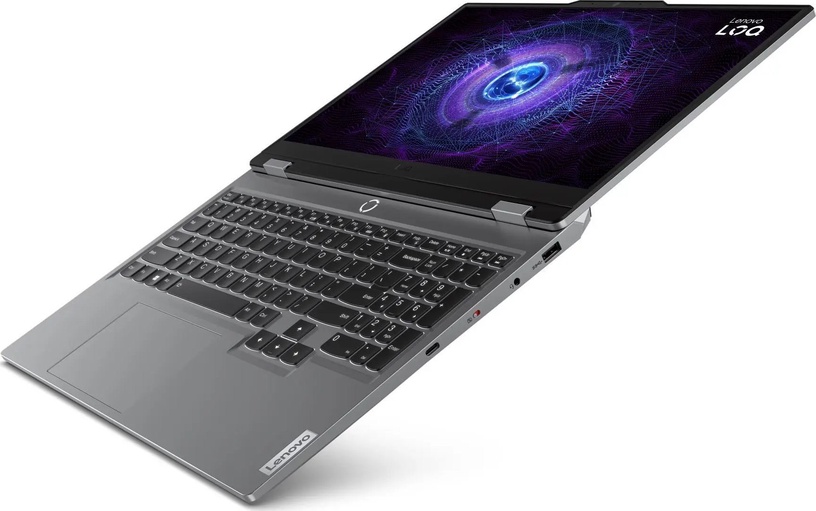 Sülearvuti Lenovo LOQ 15 83GS008YPB, Intel® Core™ i5-12450HX, 16 GB, 512 GB, 15.6 ", RTX 4050, hall, en