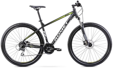 Велосипед горный Romet Rambler R9.2 LTD, 29 ″, 17" (41.91 cm) рама, черный/зеленый