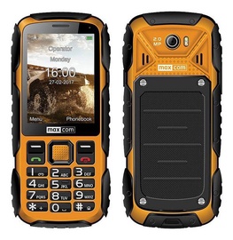 Mobiiltelefon Maxcom MM920 Strong, kuldne/must