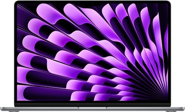 Ноутбук Apple MacBook Air, Apple M3, 8 GB, 512 GB, 15.3 ″, M3 10-core, серый