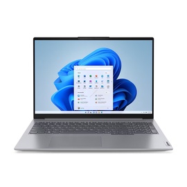 Nešiojamas kompiuteris Lenovo ThinkBook 16 G6, AMD Ryzen™ 5 7530U, 8 GB, 512 GB, 16 ", AMD Radeon Graphics, pilka