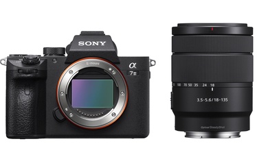 Süsteemne fotoaparaat Sony Alpha A7 III + E 18-135mm F3.5-5.6 OSS