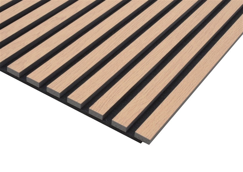 Dekoratiivne akustiline vooder Neuhofer Holz Oak, 240 cm x 57.25 cm x 1.9 cm