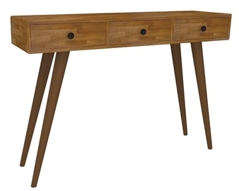 Журнальный столик Kalune Design Rolls, дубовый, 30 см x 110 см x 90 см