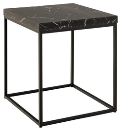 Kafijas galdiņš Barossa, melna, 40 cm x 40 cm x 45 cm