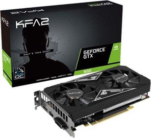 Vaizdo plokštė KFA2 GTX 1650 Ex Plus 65SQL8DS93EKb, 4 GB, GDDR6