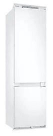 Встраиваемый холодильник Samsung BRB30603EWW, морозильник снизу