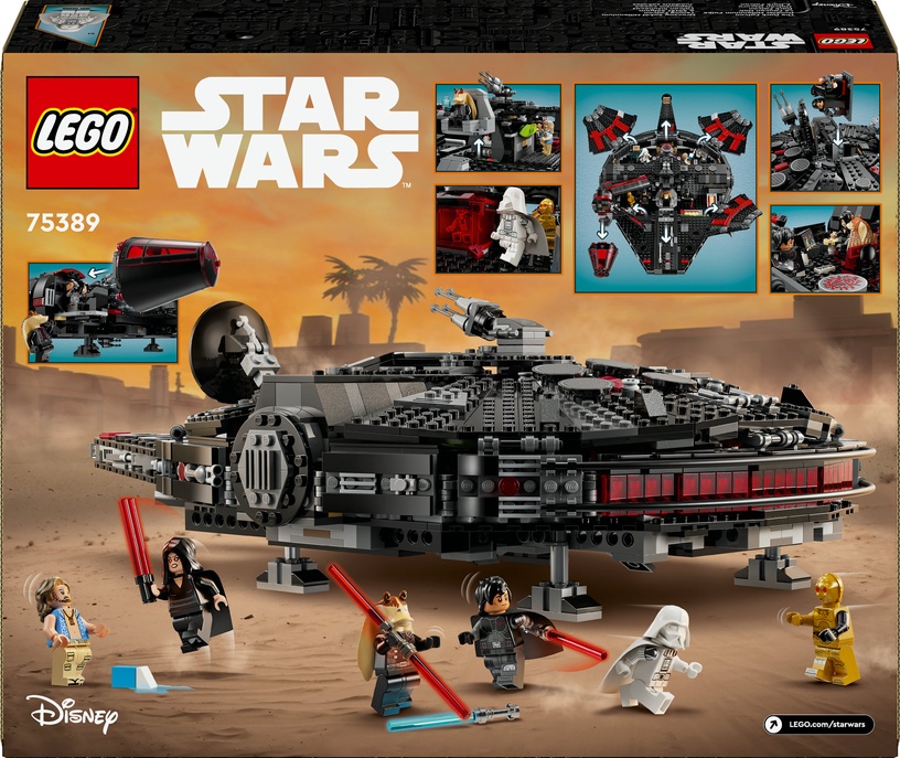 Konstruktor LEGO® Star Wars™ Dark Falcon 75389